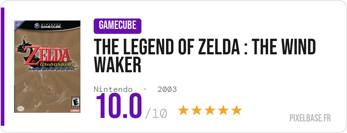The Legend of Zelda : The Wind Waker — GameCube
