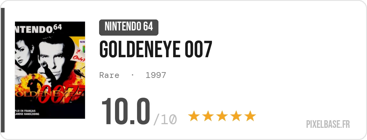 GoldenEye 007 — Nintendo 64