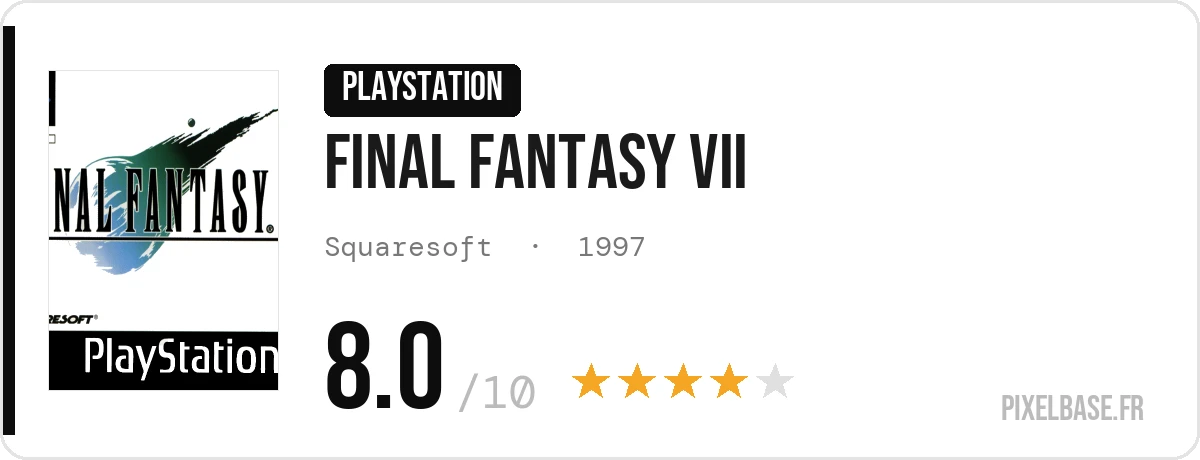 Final Fantasy VII — PlayStation